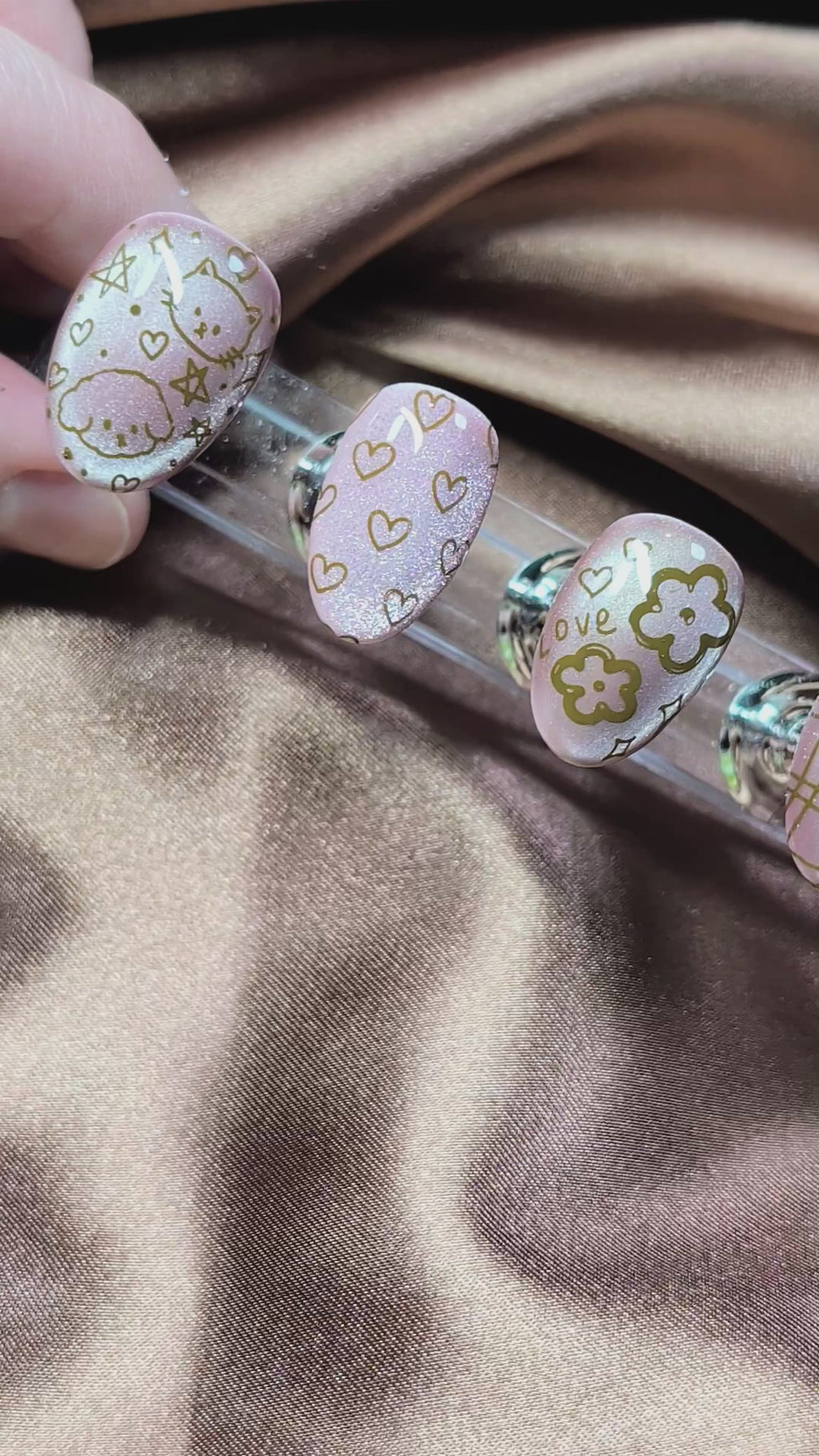 "Kawaii Amore" Nail Set