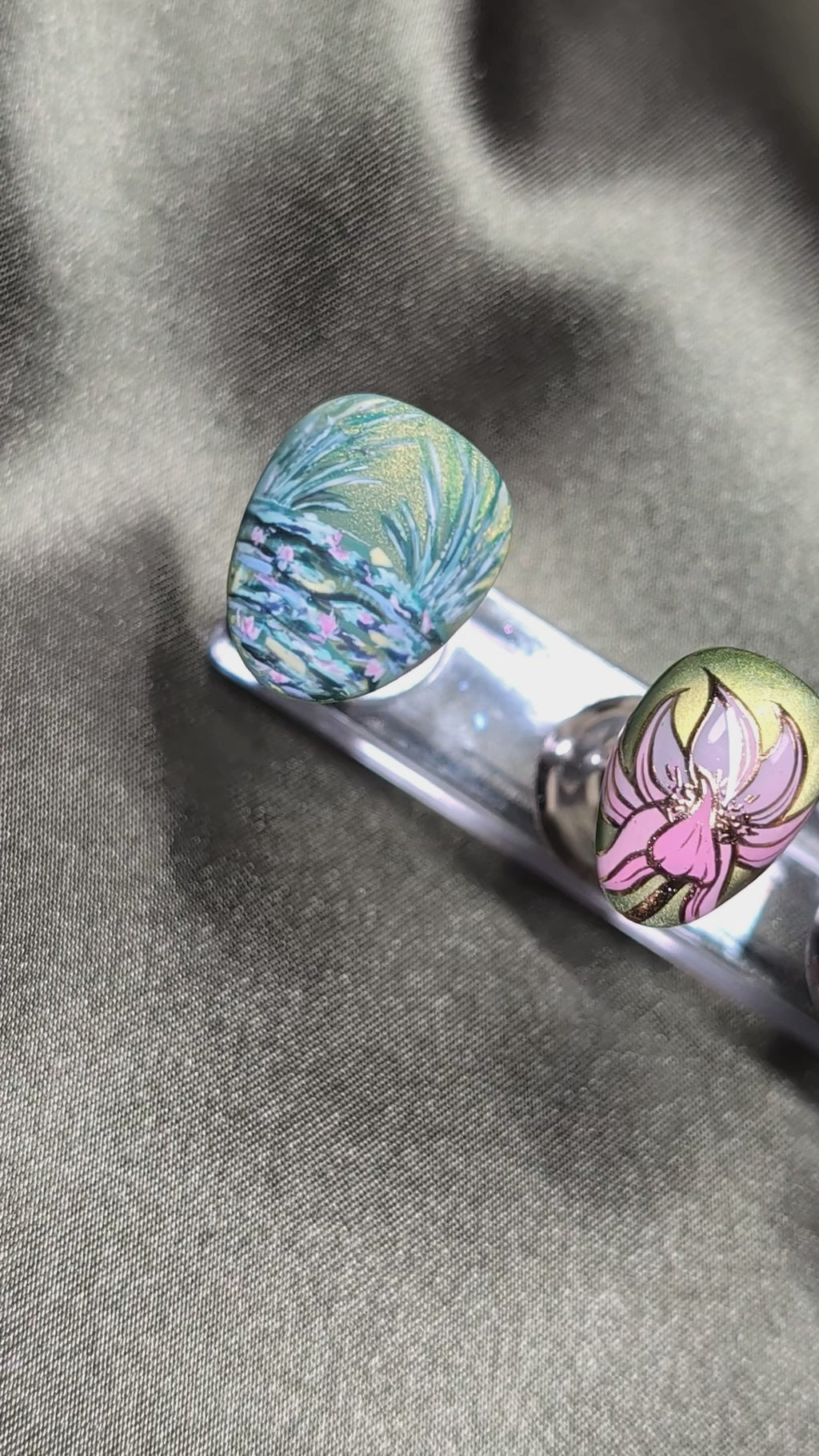 "Bassin Aux Nympheas" Nail Set