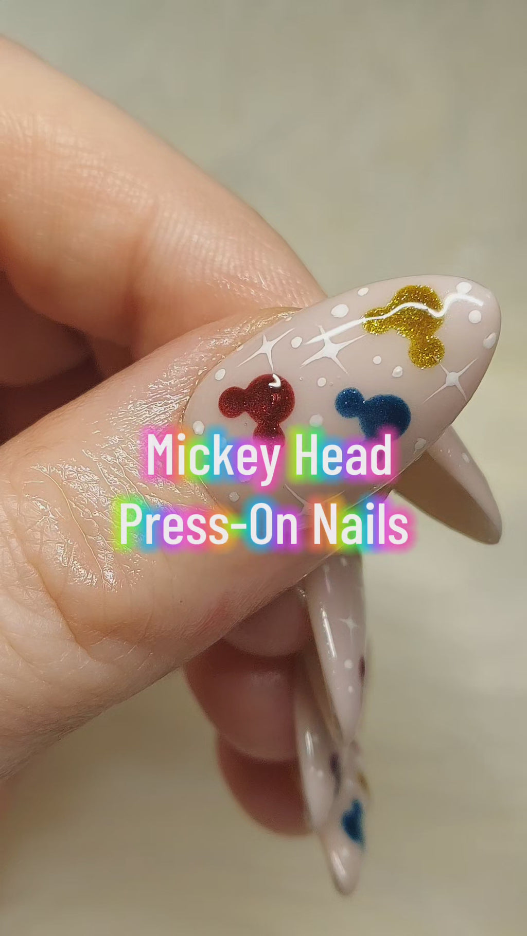 " Mickey Magic " Nail Set