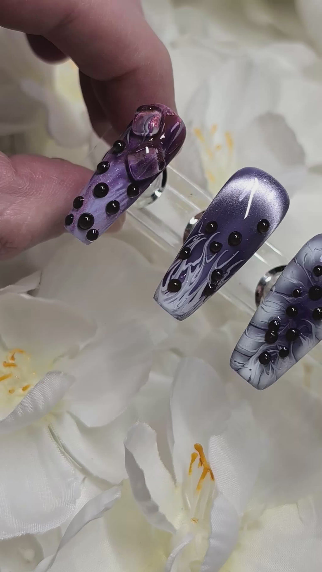 " Ube Babe " Nail Set