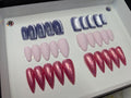 Solid Color Nail Set Bundle (3 Sets)
