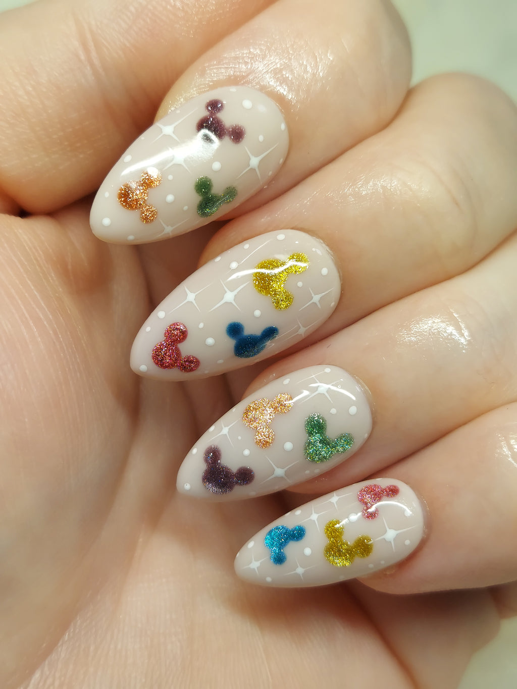 " Mickey Magic " Nail Set