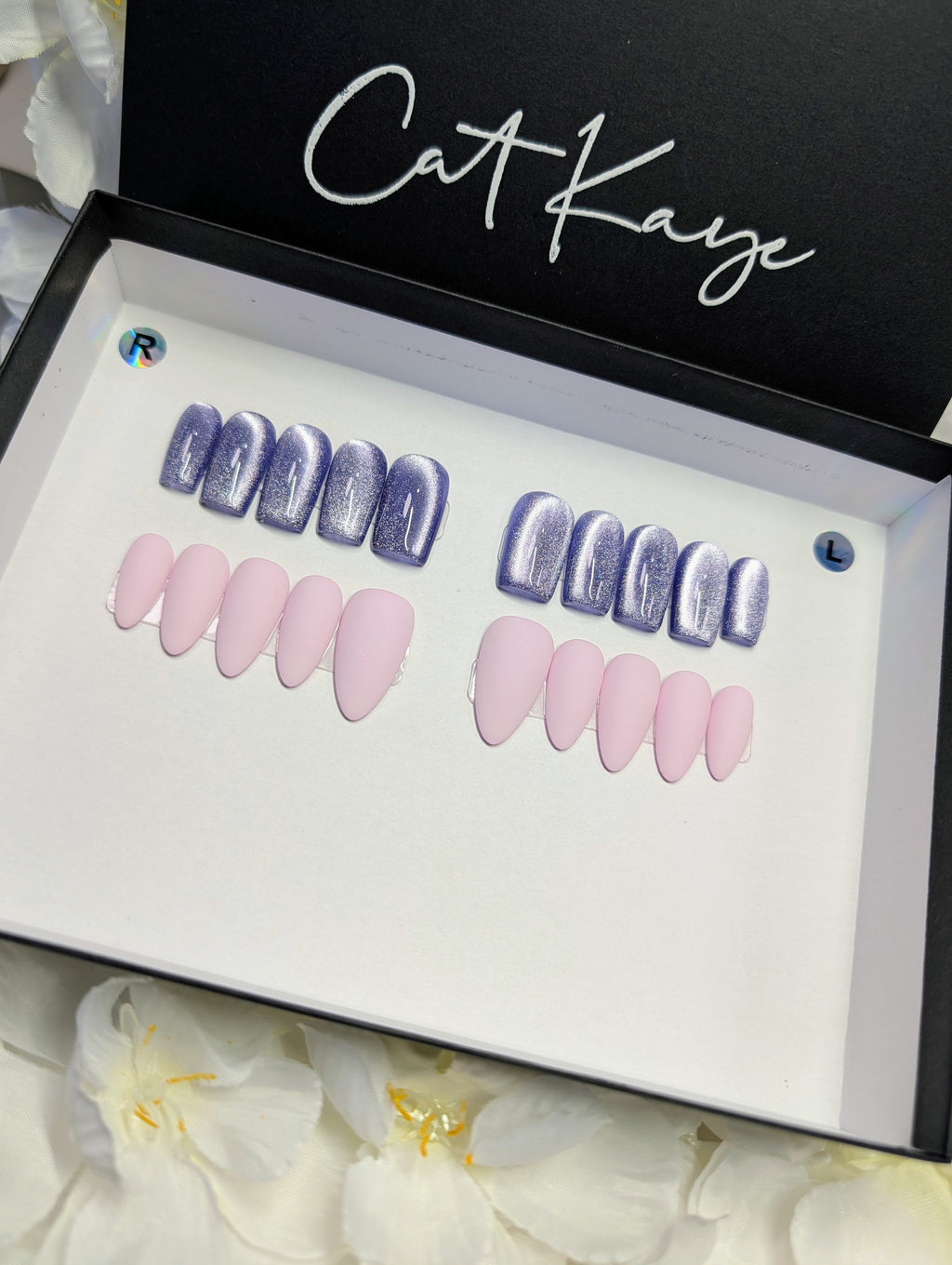 Solid Color Nail Set Bundle (2 Sets)
