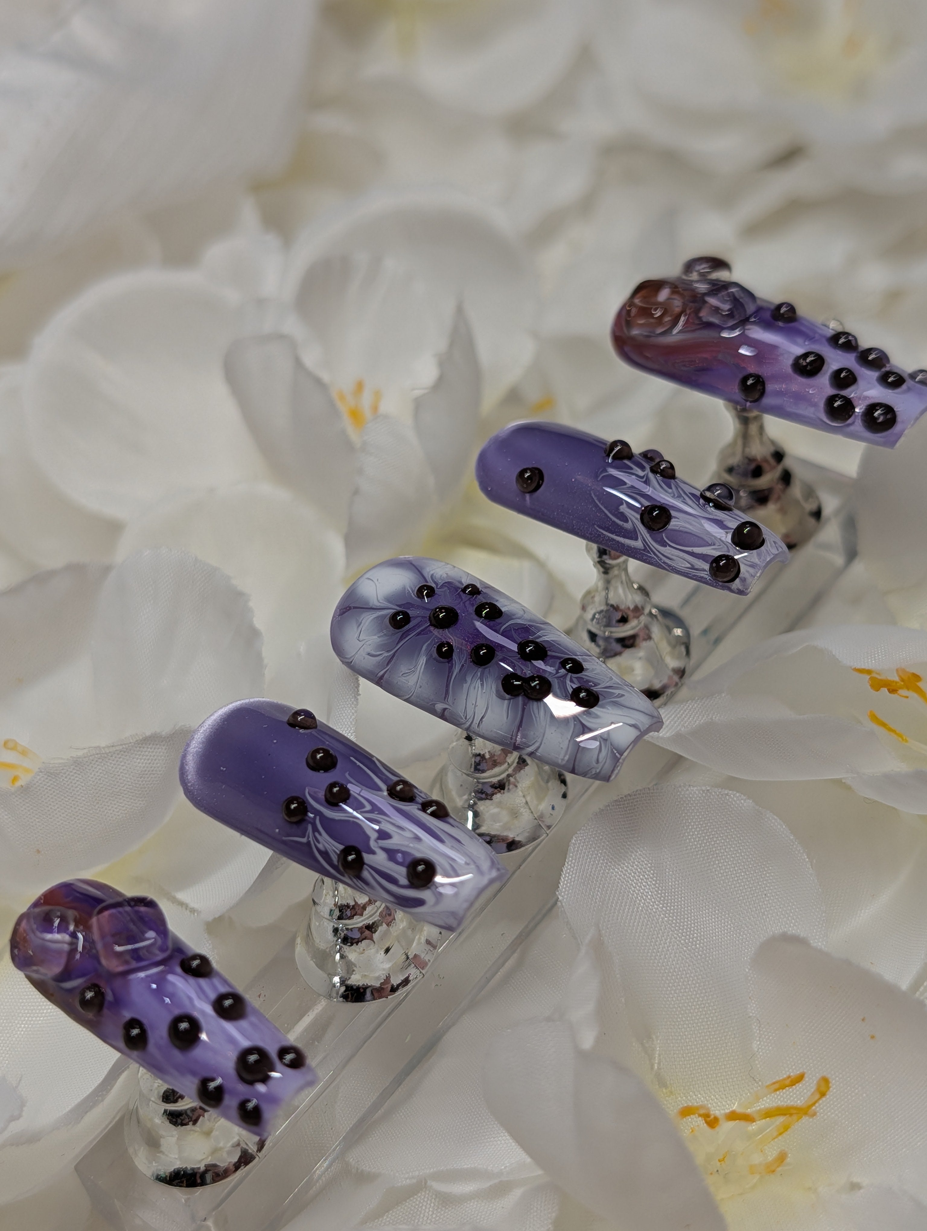 " Ube Babe " Nail Set