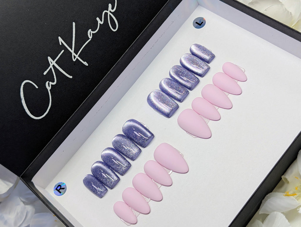 Solid Color Nail Set Bundle (2 Sets)