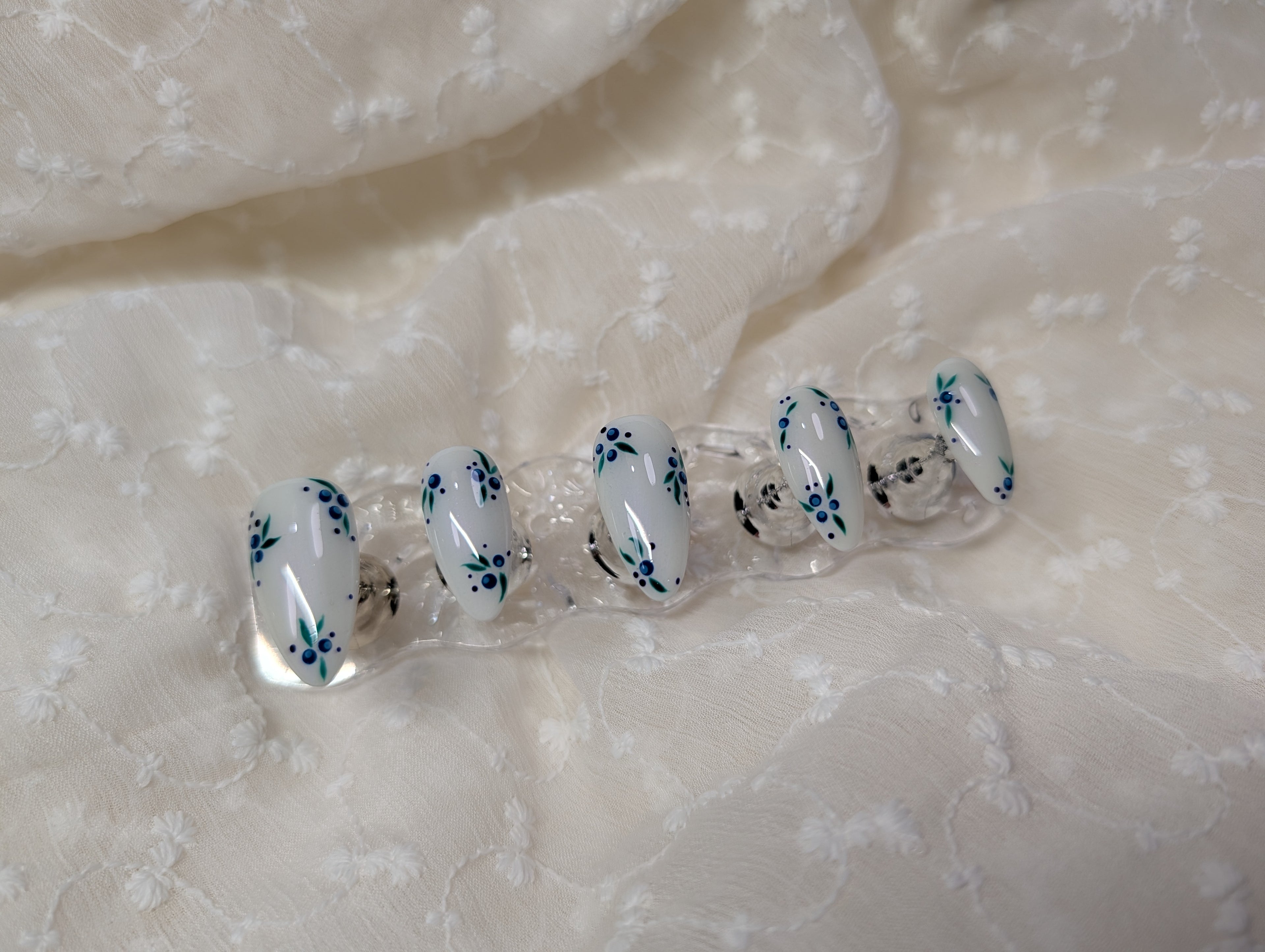 "Blueberry Jubilee" Nail Set