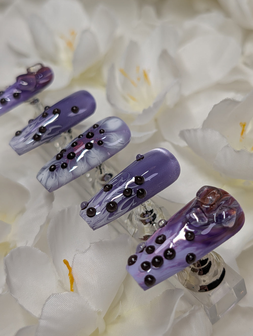 " Ube Babe " Nail Set