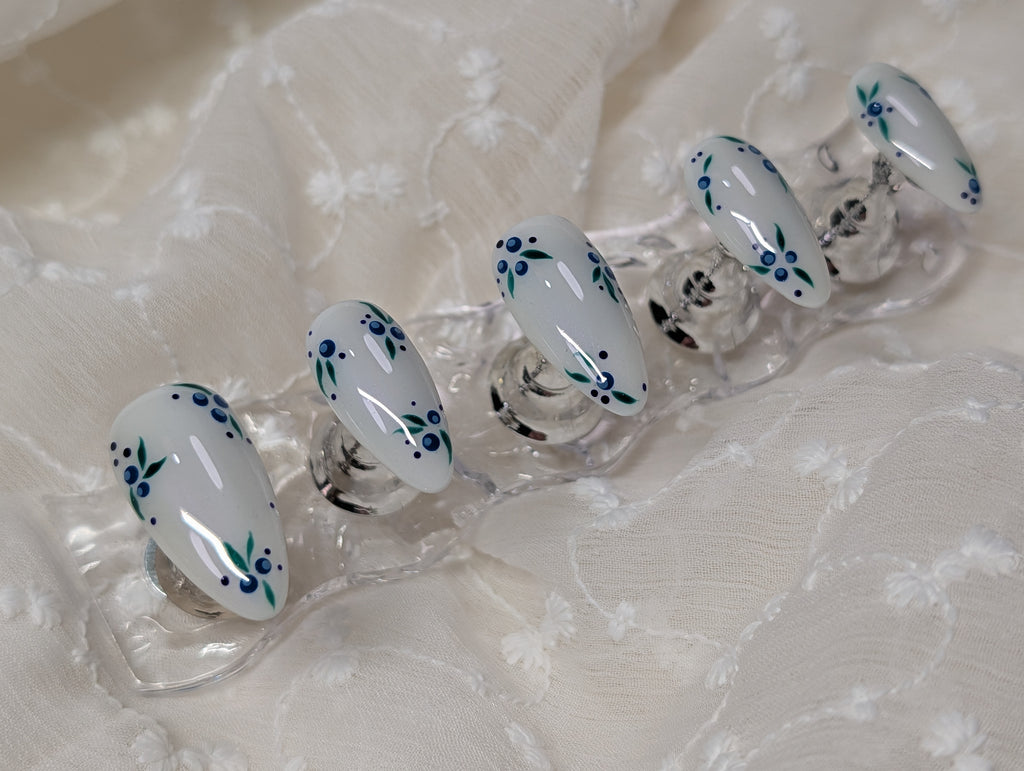 "Blueberry Jubilee" Nail Set