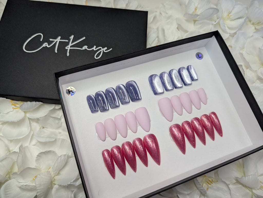 Mystery Solid Color Nail Set Bundle (3 Sets)