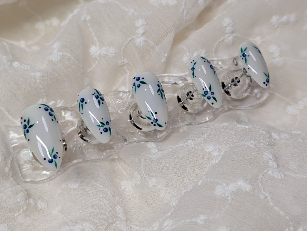 "Blueberry Jubilee" Nail Set