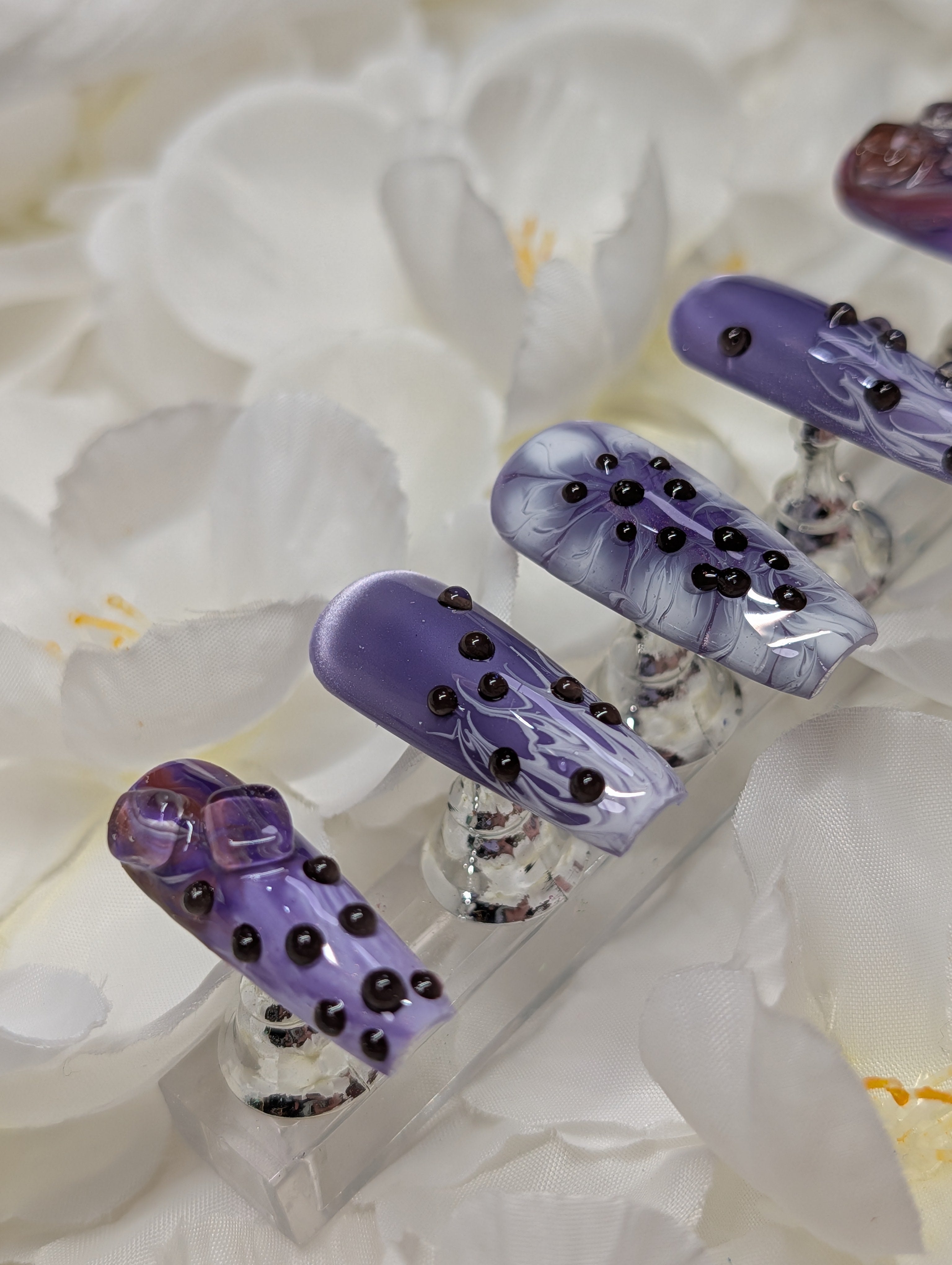 " Ube Babe " Nail Set