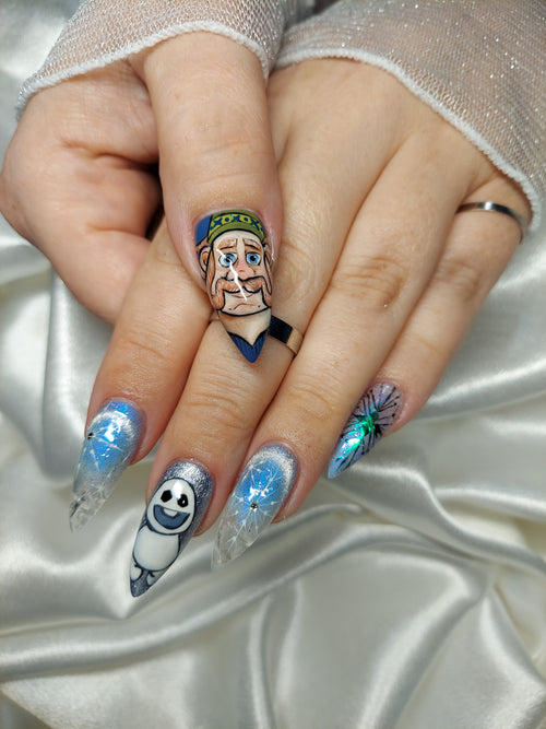 " Frozen Fever " Nail Set