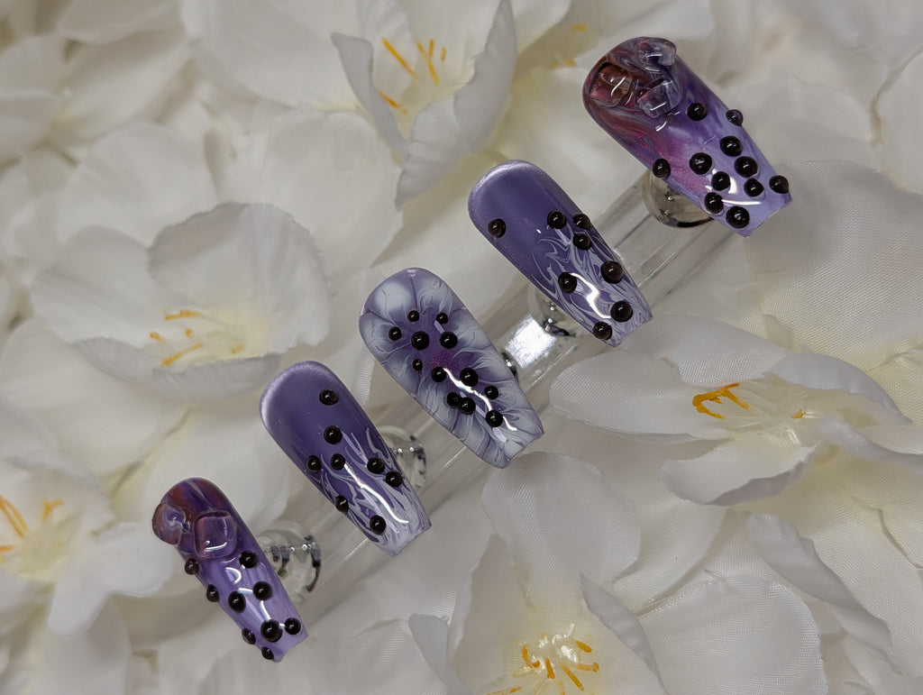 " Ube Babe " Nail Set