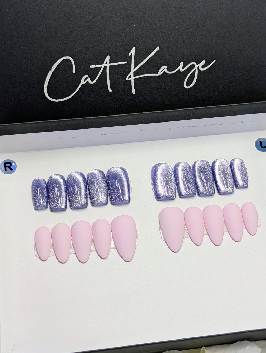 Solid Color Nail Set Bundle (2 Sets)
