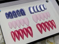 Solid Color Nail Set Bundle (6 Sets)