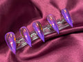 "Toxic Orchid" Nail Set