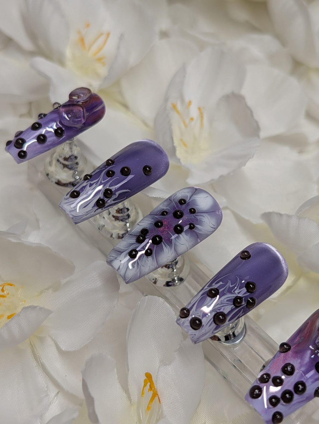 " Ube Babe " Nail Set