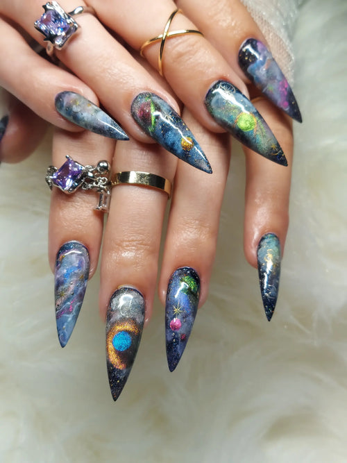 " Celestial Bodies " Nail Set
